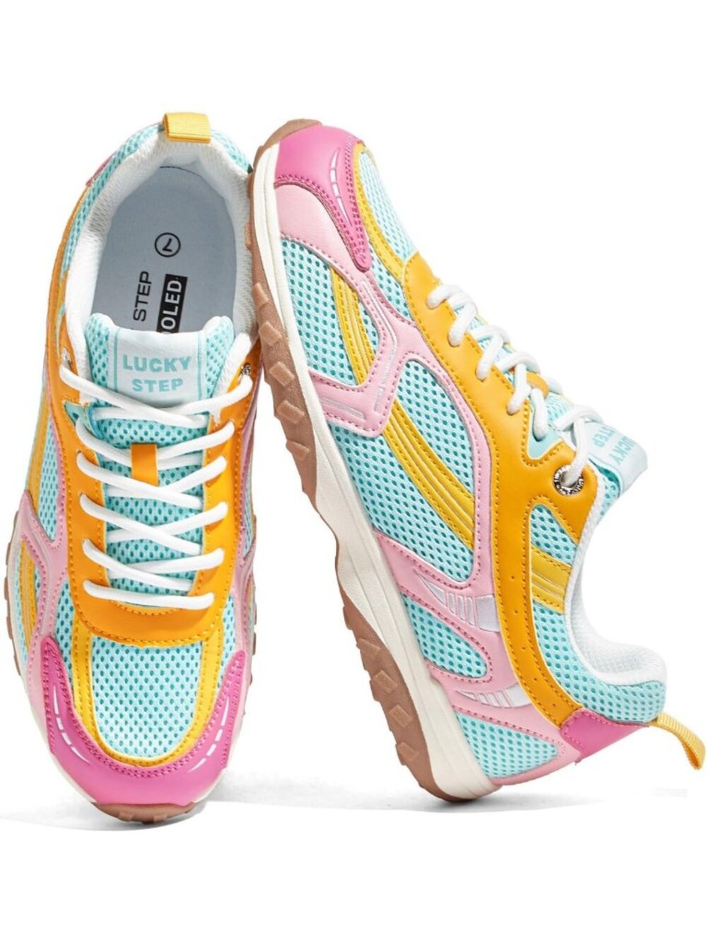 Stylish Women's Mesh Fashion Sneakers - Breathable, Lightweight, Comfortable Fit
